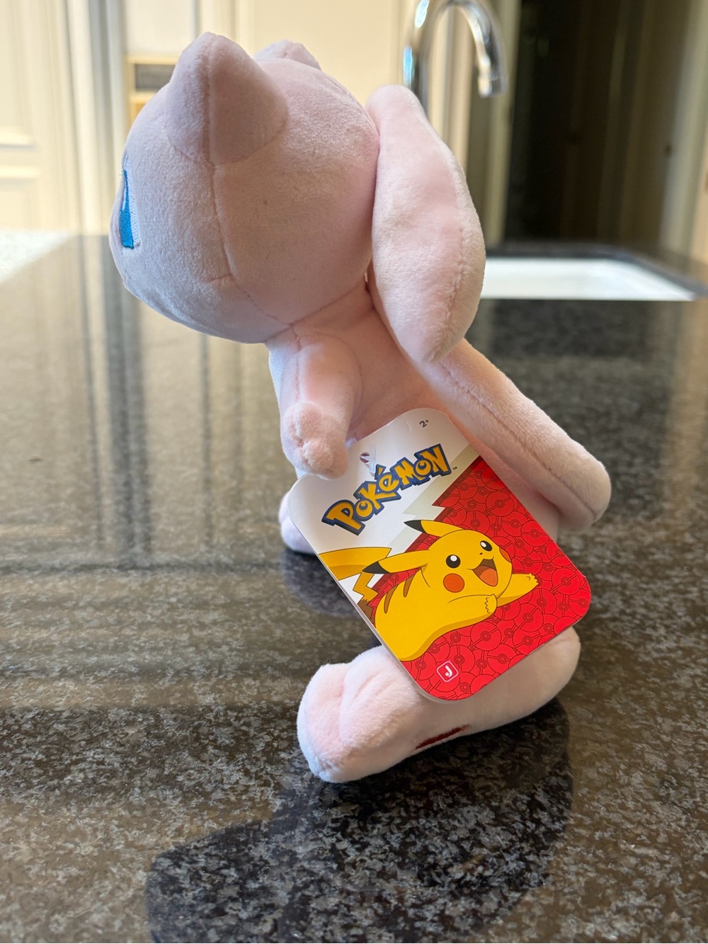 POKEMON• 9 inch Mew stuffed animal • NWT - Picture 3 of 4